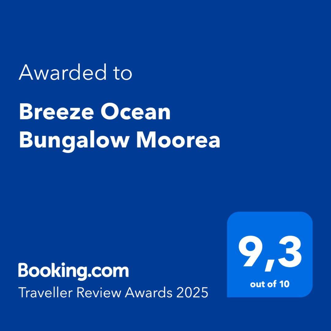 Breeze Ocean Bungalow מוריאה מראה חיצוני תמונה
